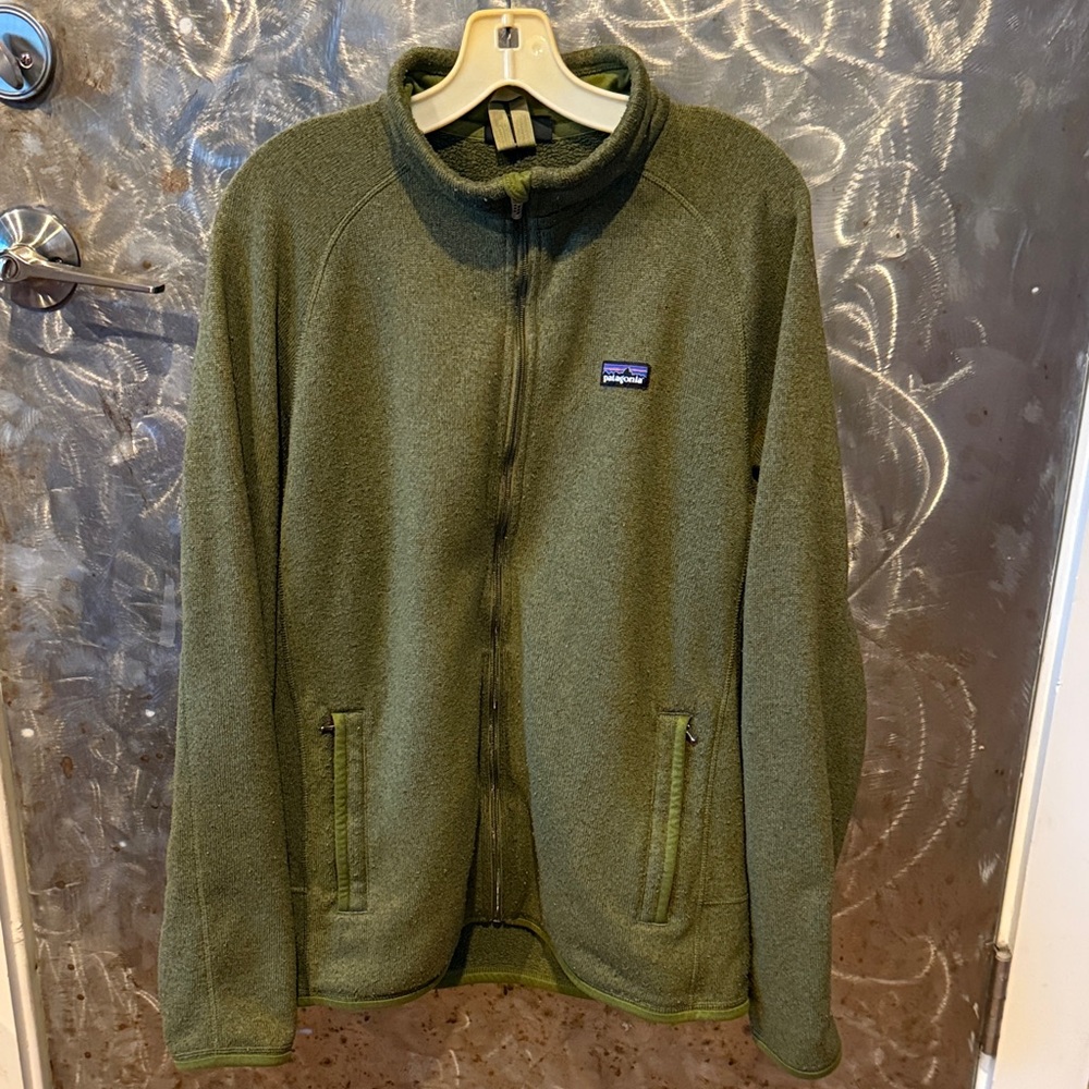 Patagonia Vintage Olive Full-Zip  Jacket